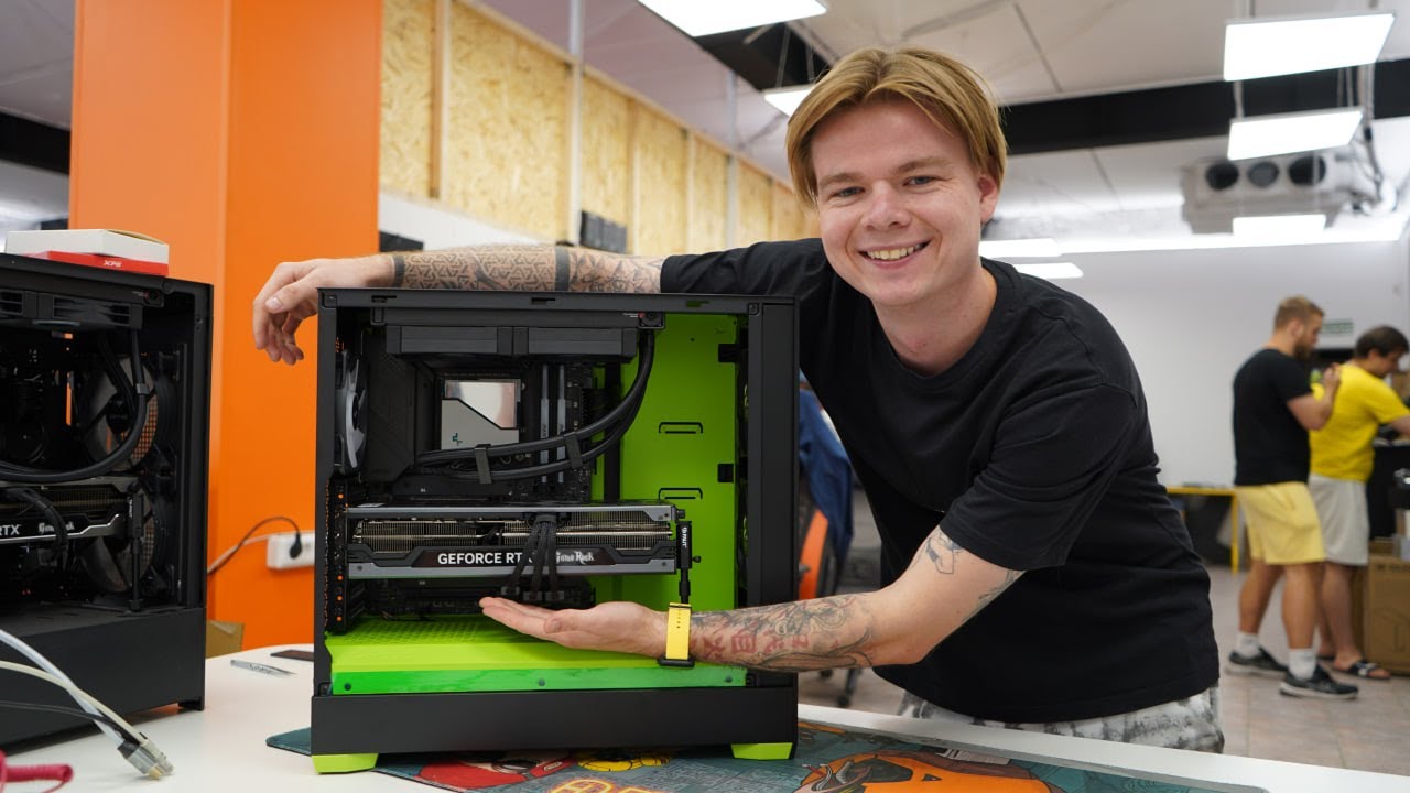テーブル・机 fractalize Летний корпус от Fractal Design! - YouTube