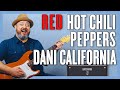 Red Hot Chili Peppers Dani California Guitar Lesson + Tutorial