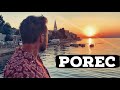 Porec in croatia  walking tour food and beaches