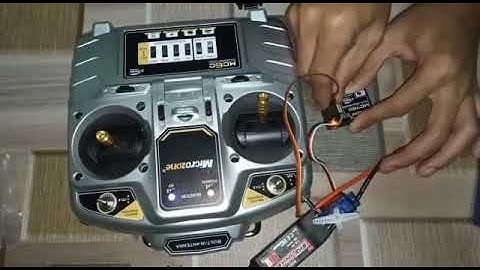 MicroZone 2.4G 6CH controller transmitter receiver radio system l