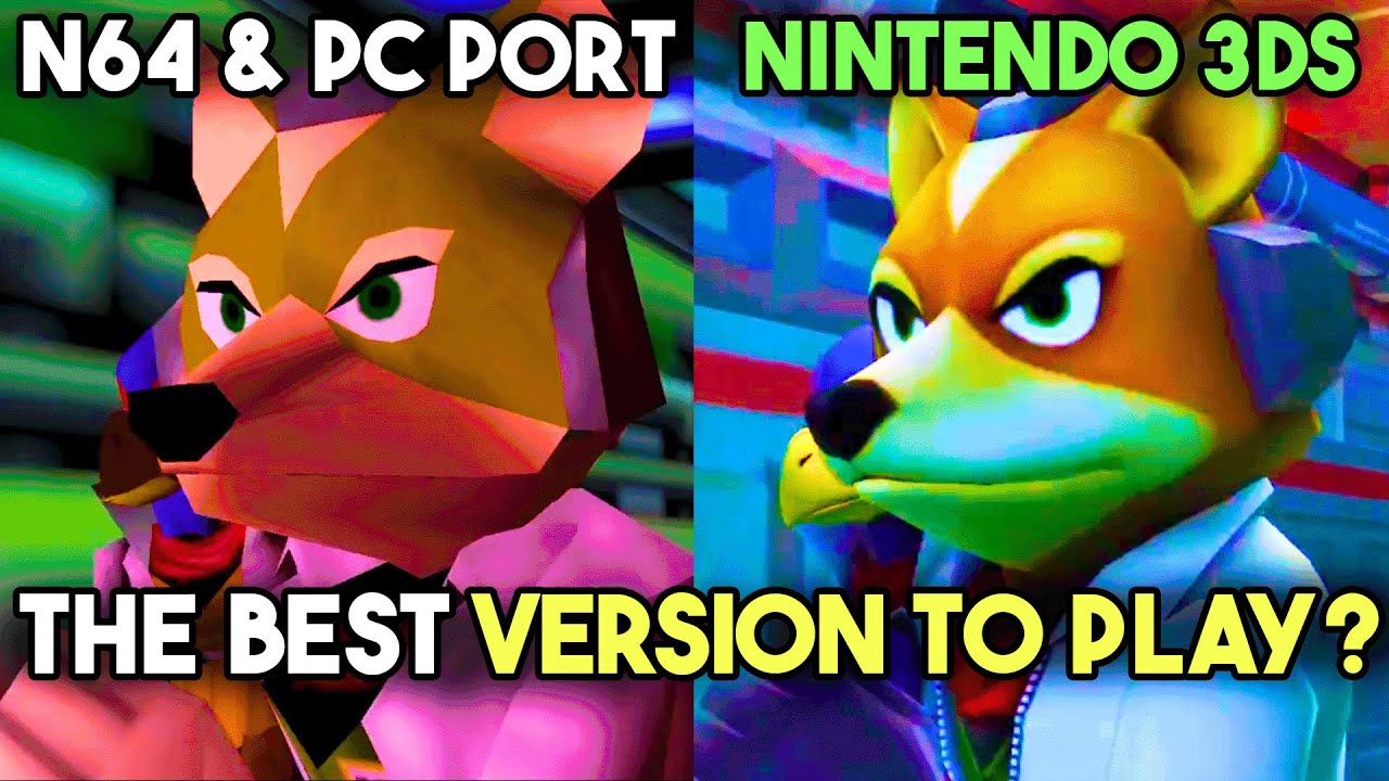 Star Fox 64: PC Port vs N64 vs 3DS — Which Is the Best Way to Play ...