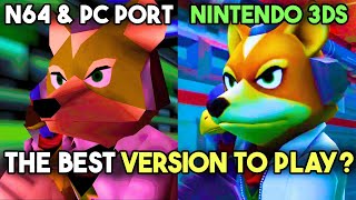 Star Fox 64: PC Port vs N64 vs 3DS — Which Is the Best Way to Play?