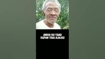 Thumbnail of Mbah Sugito _ Andai Ku Tau. #mbahsugito