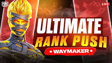 🔥VERTICAL🔥 Can We Reach LEGEND Rank Today? | PUBG Mobile ULTIMATE ROYAL Rank Push | WAYMAKER is Li