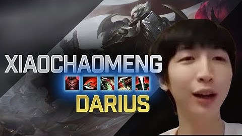 XiaoChaoMeng Darius Top *ENGLISH SUB VOD + VOICEOVER* (RANK 1 BEST JUGGERNAUT ONLY PLAYER)