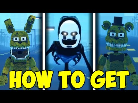How to Get Nightmare Puppet and Plushtrap Badges in Roblox Fredbear and Friends 5