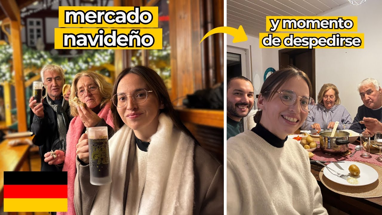 MIS ABUELOS conocen mi NUEVA VIDA en ALEMANIA