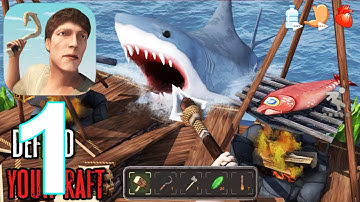 Raft Survival Lost on Island Gameplay Walkthrough Part 1 (IOS/Android)