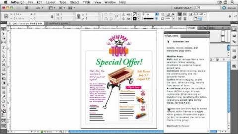 InDesign CS5. Tutorial. Exploring the interface. (5 of 6).wmv