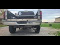 New exhaust on the CUMMINS (SHES LOUD)