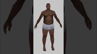 CJ's Body Transformation in Real Time 💪 Gta San Andreas