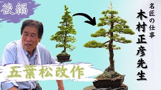 Part 2: The Work of a Master Bonsai Artist - Mr. Masahiko Kimura's Bonsai Revision -