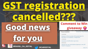 GST registration revocation due date extended | GST due date extension |