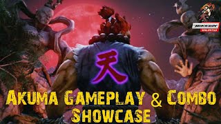 Akuma Gameplay And Combo Showcase - Tekken Mobile - Tekken Unlimited