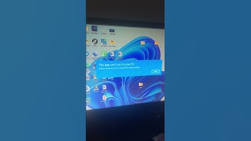 This App can’t run on your PC #tech #windows