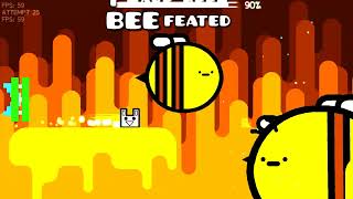 Geometry Dash- B) 100% Completed :D (First Medium Demon)