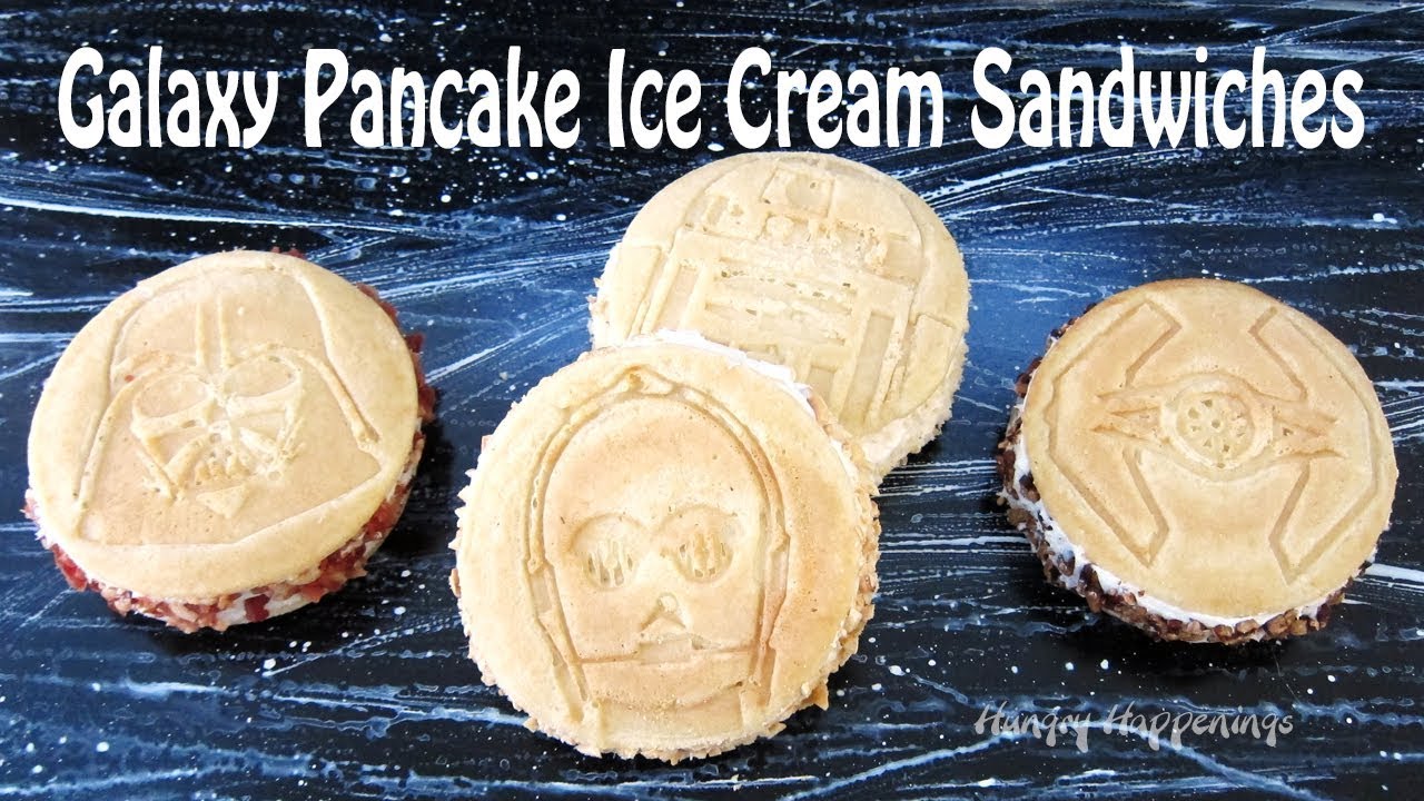 EGGO Galaxy Pancake Ice Cream Sandwiches YouTube