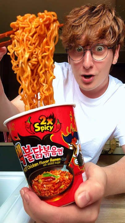 Making People Eat The SPICIEST Korean Ramen!