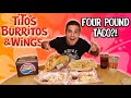 Taking on a 4 POUND TACO at Tito's Burritos & Wings in Ridgewood, New Jersey!