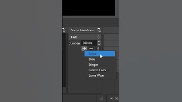 Change OBS Scene Transitions! 🎞