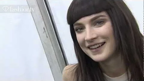 Jacquelyn Jablonski - Model Talk at Fall/Winter 20...