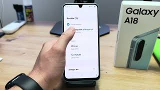 Details Does Samsung A18 have Always On Display Update