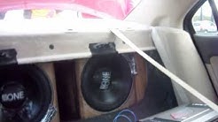 Atomic 12k Amp on 2 Custom Fi BTL Subs Hone Edition Ninja Style ~! 