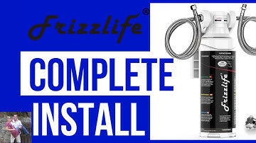Complete Install Frizzlife MK99 Undersink Mount Water Filter DIY #how #waterfilter #DIY