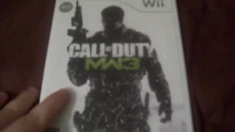 Call of Duty: Modern Warfare 3 for Nintendo Wii Review/Unboxing