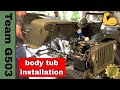 Installing The Tub On A 1943 Willys MB Ford GPW Team G503