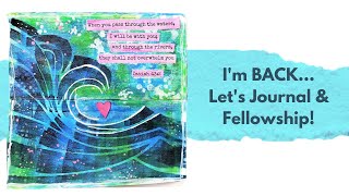 Devotional & Art Journal Process | Isaiah 43 | Scripture Journaling