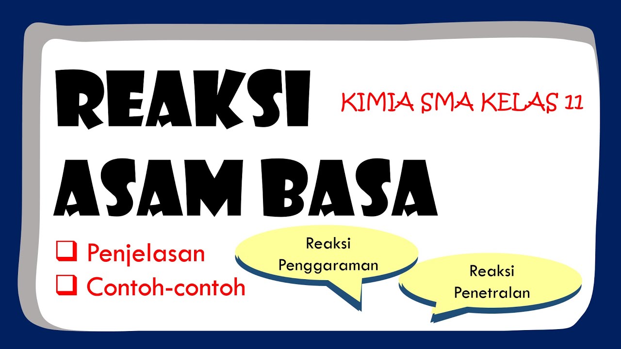 REAKSI ASAM BASA ( REAKSI PENGGARAMAN DAN PENETRALAN )
