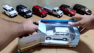 MAHINDRA BOLERO SCALE MODEL 1:32 IN PEARL WHITE COLOR BOUGHT FROM M2ALL WEBSITE UNBOXING