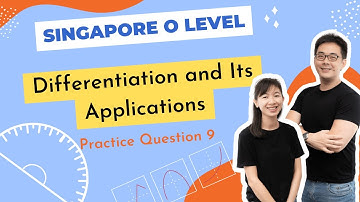 AM Applications of Differentiation Practice Question 9