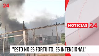 "Esto no es fortuito, es intencional": vecino tras incendios en Valparaíso | 24 Horas TVN Chile