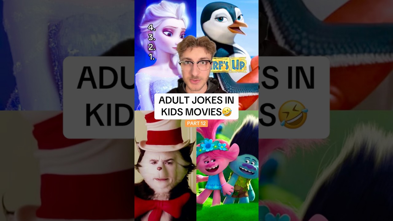 FUNNIEST ADULT JOKES IN KIDS MOVIES - CRAZIEST YET🤣‼️(part 12)