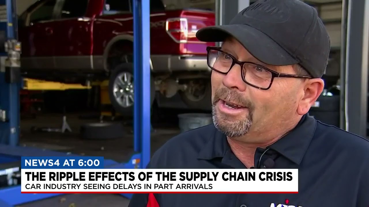 Auto parts shortage creates longer time for repairs YouTube
