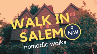 4K AMAZING Walking Tour in Salem, MA  Nomadic Walks