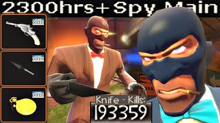 The Aggressive Trickstabber🔸2300+ Hours Spy Main Experience (TF2 Gameplay)