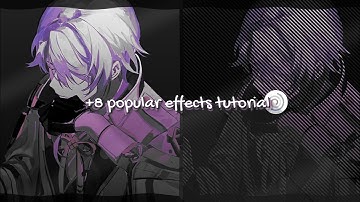 +8 popular effects on Funimate tutorial ✿