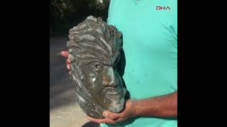 Gurbetçi Ressam, Köyünde Keşfettiği Taşları Sanata Kazandırıyor Resimi