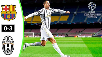 Barcelona 0-3 Juventus, Ronaldo & McKennie Seal Top spot in Camp Nou!