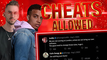 ACTIVISION CHANGE THE RULES AND ALLOW WARZONE STREAMERS TO USE CHEATS AT THE LONDON LAN