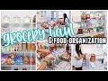 GROCERY HAUL | FRIDGE & PANTRY ORGANIZATION | MORE WITH MORROWS