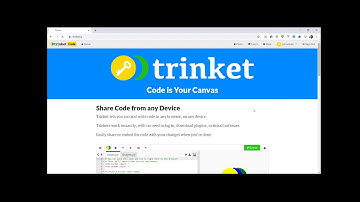 Trinket sample HTML page