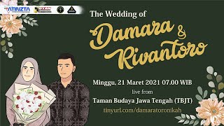 LIVE | WEDDING DAMARA & RIVANTORO - ABATA VOICE | DIAN PRODUCTION - ATINZTA MULTIMEDIA - 21 03 2021