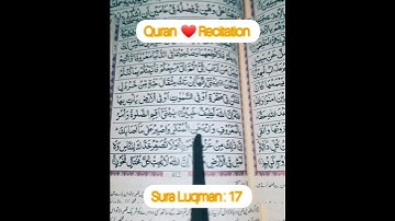 Sura Luqman سورة لقمان