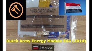 Dutch army energy module E64 (2014)