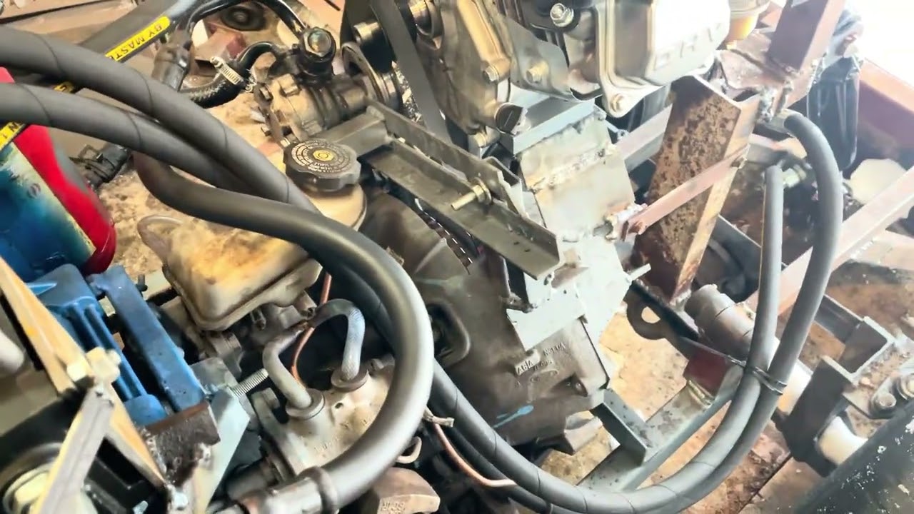 Гидравлическая система из ГУР для самодельного трактора