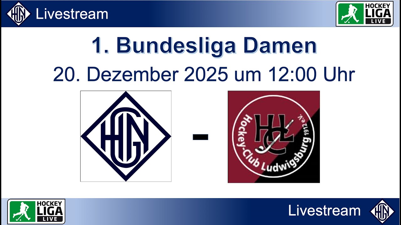 HGN.Live - HGN vs. HCL  - 1. Bundesliga Damen - 20.12.2025 - 